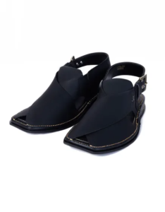 BLACK TRENDY PESHAWARI CHAPPAL