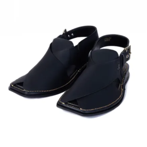 BLACK TRENDY PESHAWARI CHAPPAL